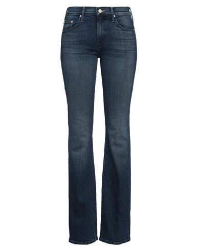 Mother Woman Jeans Blue Size 29 Cotton, Recycled Cotton, Polyester, Elastane In Blue