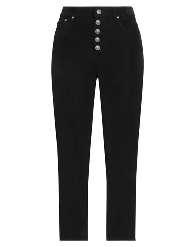 Dondup Woman Pants Black Size 32 Cotton, Lyocell, Elastane