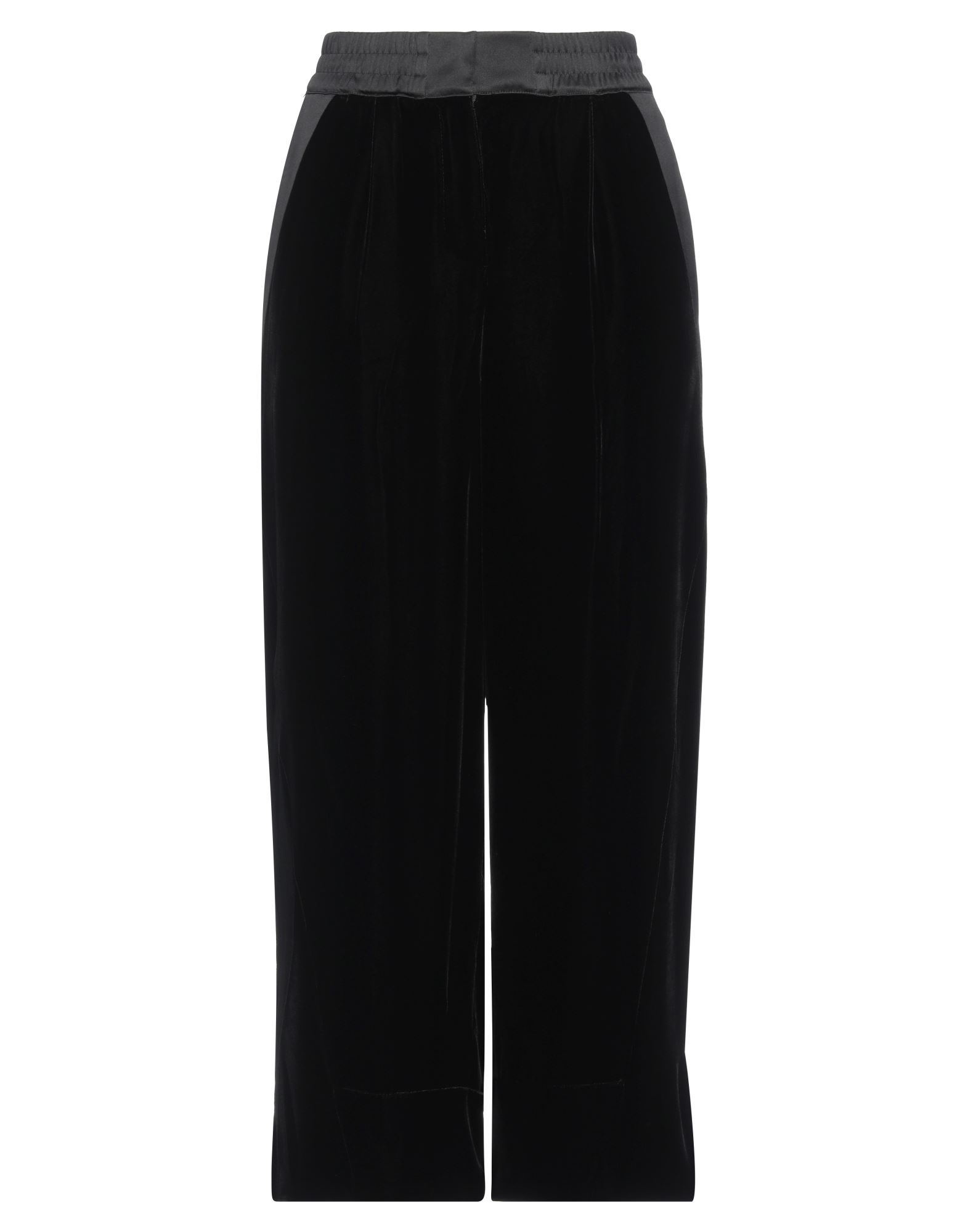 《セール開催中》GIORGIO ARMANI レディース パンツ ブラック 38 レーヨン 80% / シルク 20%