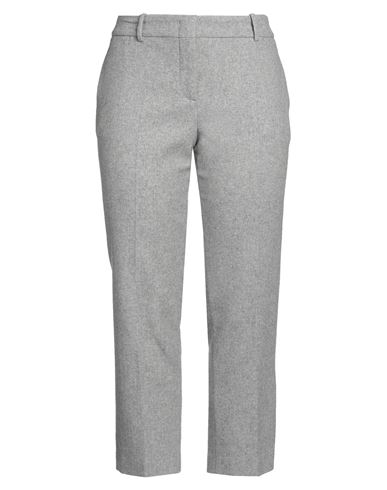 Ermanno Scervino Woman Pants Light Grey Size 12 Wool, Polyamide, Elastane, Acrylic In Gray