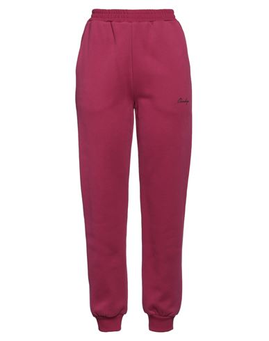 Shop Dondup Woman Pants Fuchsia Size L Cotton, Elastane In Pink