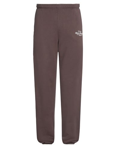 Sporty And Rich Sporty & Rich Man Pants Cocoa Size L Cotton In Brown