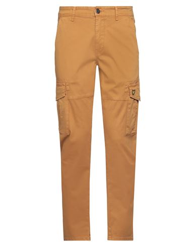 Lyle & Scott Man Pants Ocher Size 31 Cotton, Elastane In Yellow