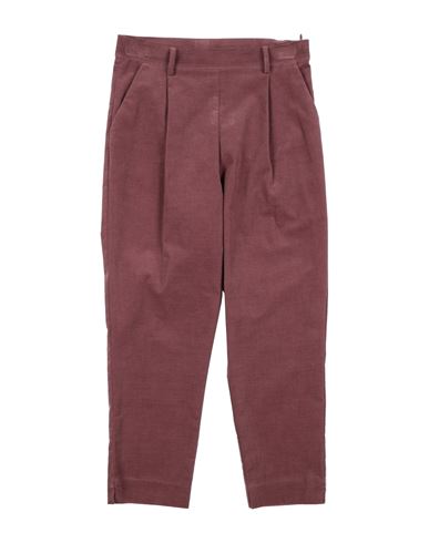 Simonetta Toddler Girl Pants Antique Rose Size 4 Cotton, Elastane In Pink