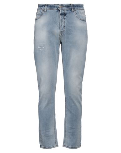Shop Pmds Premium Mood Denim Superior Man Jeans Blue Size 33 Cotton, Elastane