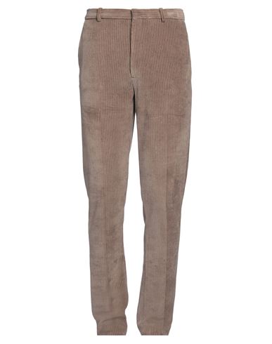 Shop Circolo 1901 Man Pants Khaki Size 38 Cotton, Polyester In Beige