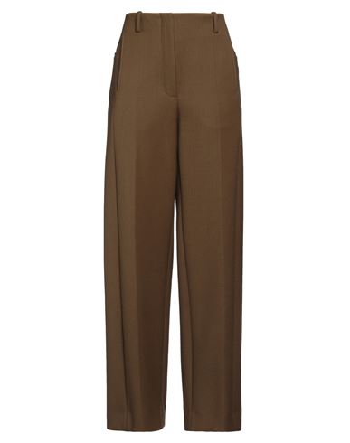 Shop Tory Burch Woman Pants Military Green Size 6 Wool, Elastane