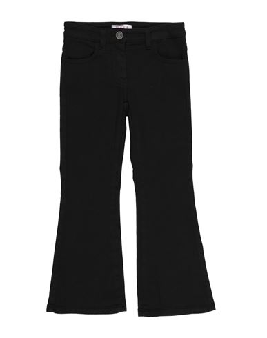 Pucci Toddler Girl Pants Black Size 6 Cotton, Modal, Elastane In Black