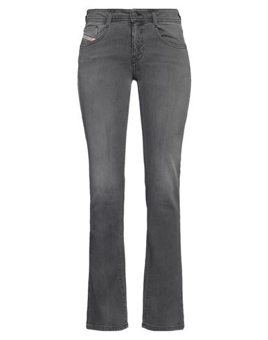 Shop Diesel Woman Jeans Grey Size 32w-30l Cotton, Elastane