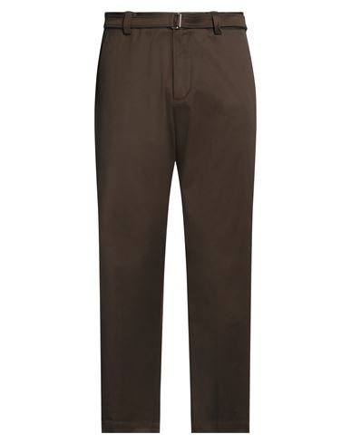 Low Brand Man Pants Dark Green Size 34 Cotton, Elastane In Green