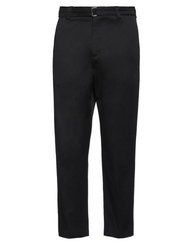 Low Brand Man Pants Black Size 32 Cotton, Elastane In Black