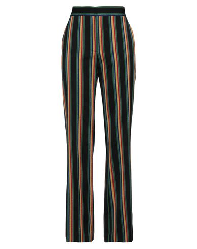 Casablanca Woman Pants Black Size 4 Virgin Wool, Polyester In Black
