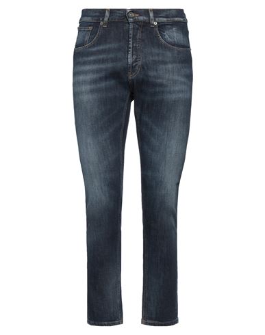 Dondup Man Jeans Blue Size 40 Cotton, Elastane