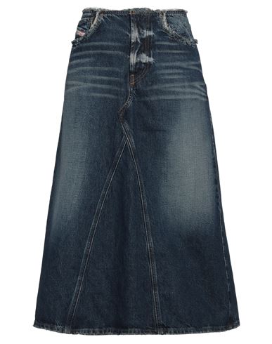 Shop Diesel Woman Denim Skirt Blue Size 27 Cotton