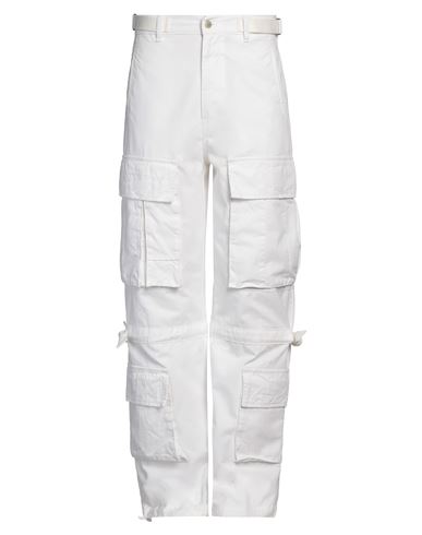 Shop Darkpark Man Pants White Size 30 Cotton