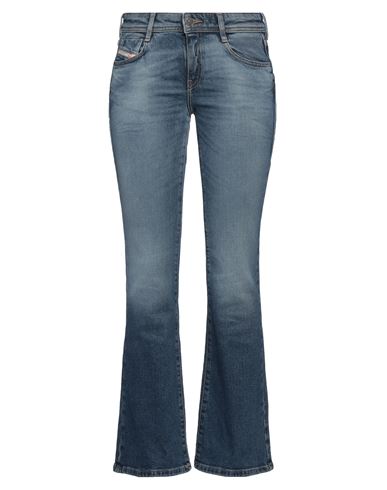 Diesel Woman Jeans Blue Size 27w-30l Cotton, Elastane In Blue