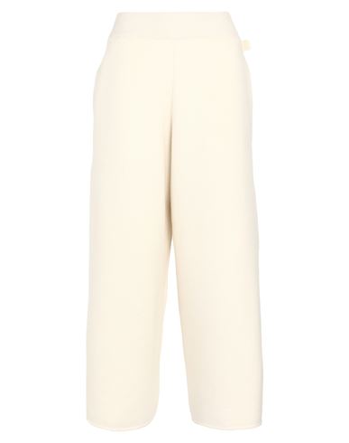 Loewe Woman Pants Ivory Size S Cashmere In Neutral