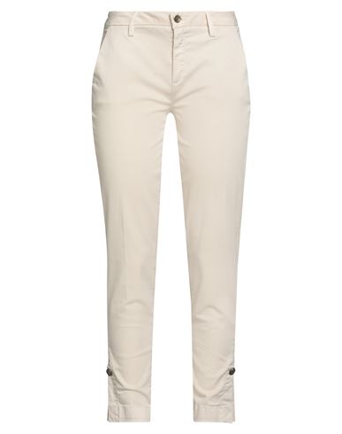 Liu •jo Woman Pants Beige Size 28 Cotton, Elastane In White
