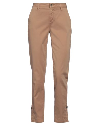 Liu •jo Woman Pants Camel Size 26 Cotton, Elastane In Beige