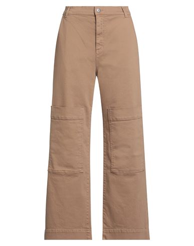 P.a.r.o.s.h P. A.r. O.s. H. Woman Jeans Camel Size M Cotton, Elastane