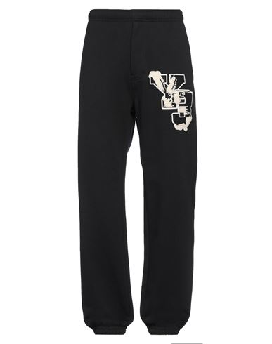 Y-3 Graphic Print Track Pants For Men And Women In Black