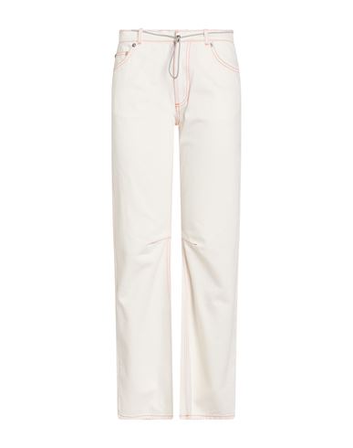 Cormio Woman Jeans White Size 6 Cotton