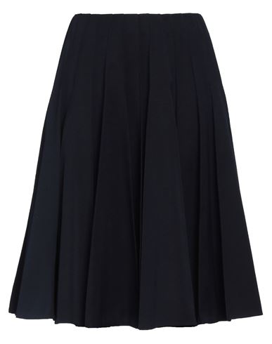Bottega Veneta Woman Midi Skirt Midnight Blue Size 2 Wool