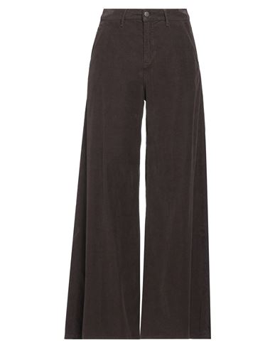 Shop Cigala's Woman Pants Dark Brown Size 31 Cotton, Tencel, Elastane