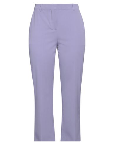 Moschino Woman Pants Mauve Size 12 Polyester, Wool, Elastane In Purple