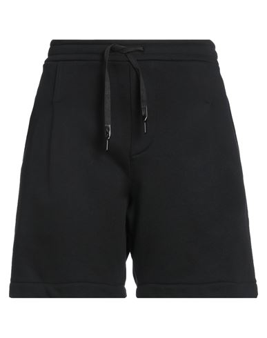 A Paper Kid Woman Shorts & Bermuda Shorts Black Size M Cotton In Gray