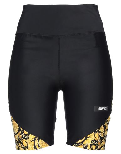 Shop Versace Woman Shorts & Bermuda Shorts Black Size L Polyamide, Elastane