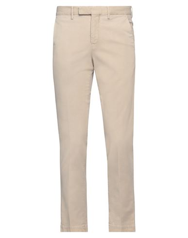 Pt Torino Man Pants Cream Size 38 Cotton, Lyocell, Elastane In Beige