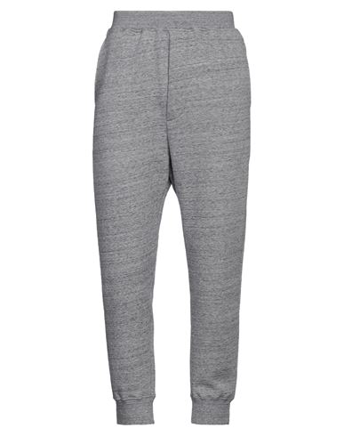 DSQUARED2 DSQUARED2 MAN PANTS GREY SIZE L COTTON, ELASTANE 