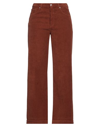 Shop Nine In The Morning Woman Pants Tan Size 30 Cotton, Elastane In Brown