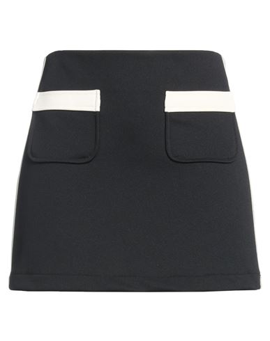 Palm Angels Woman Mini Skirt Black Size Xs Recycled Polyester In Black