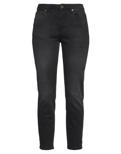 Shop Pinko Woman Jeans Black Size 31 Cotton, Polyester, Elastane