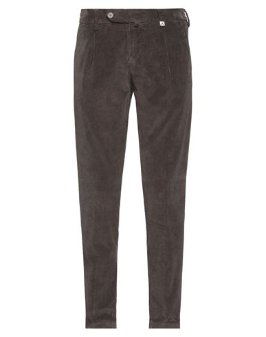 Myths Man Pants Dark Brown Size 36 Cotton, Modal, Elastane In Brown