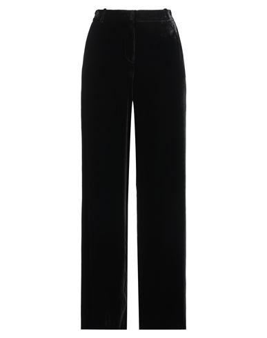Kiltie Woman Pants Black Size 8 Viscose, Silk In Black
