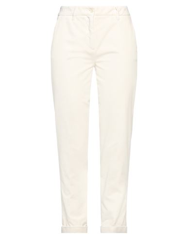 Aspesi Woman Pants Cream Size 2 Cotton In White