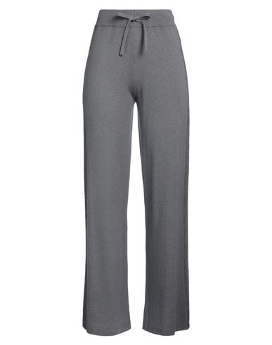 Shop Le Tricot Perugia Woman Pants Grey Size M Virgin Wool, Silk, Cashmere, Polyester