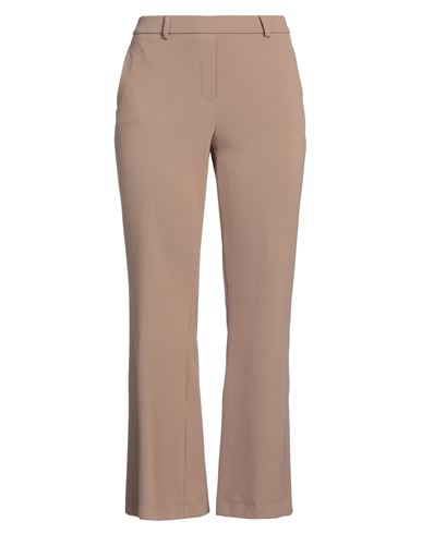 Shop Seductive Woman Pants Light Brown Size 16 Polyamide, Elastane In Beige