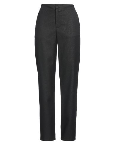 Maria Vittoria Paolillo Mvp Woman Pants Black Size 8 Viscose, Polyester, Metal, Polyamide, Elastane