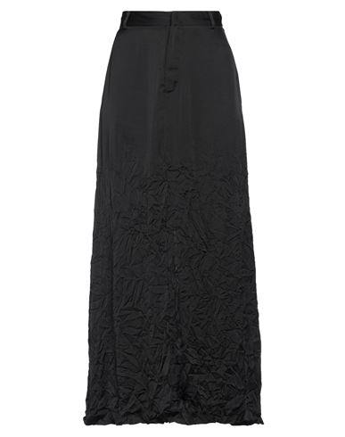 Shop Mm6 Maison Margiela Woman Maxi Skirt Black Size 10 Polyester