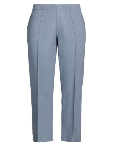 Shop Bruno Manetti Woman Pants Slate Blue Size 14 Virgin Wool