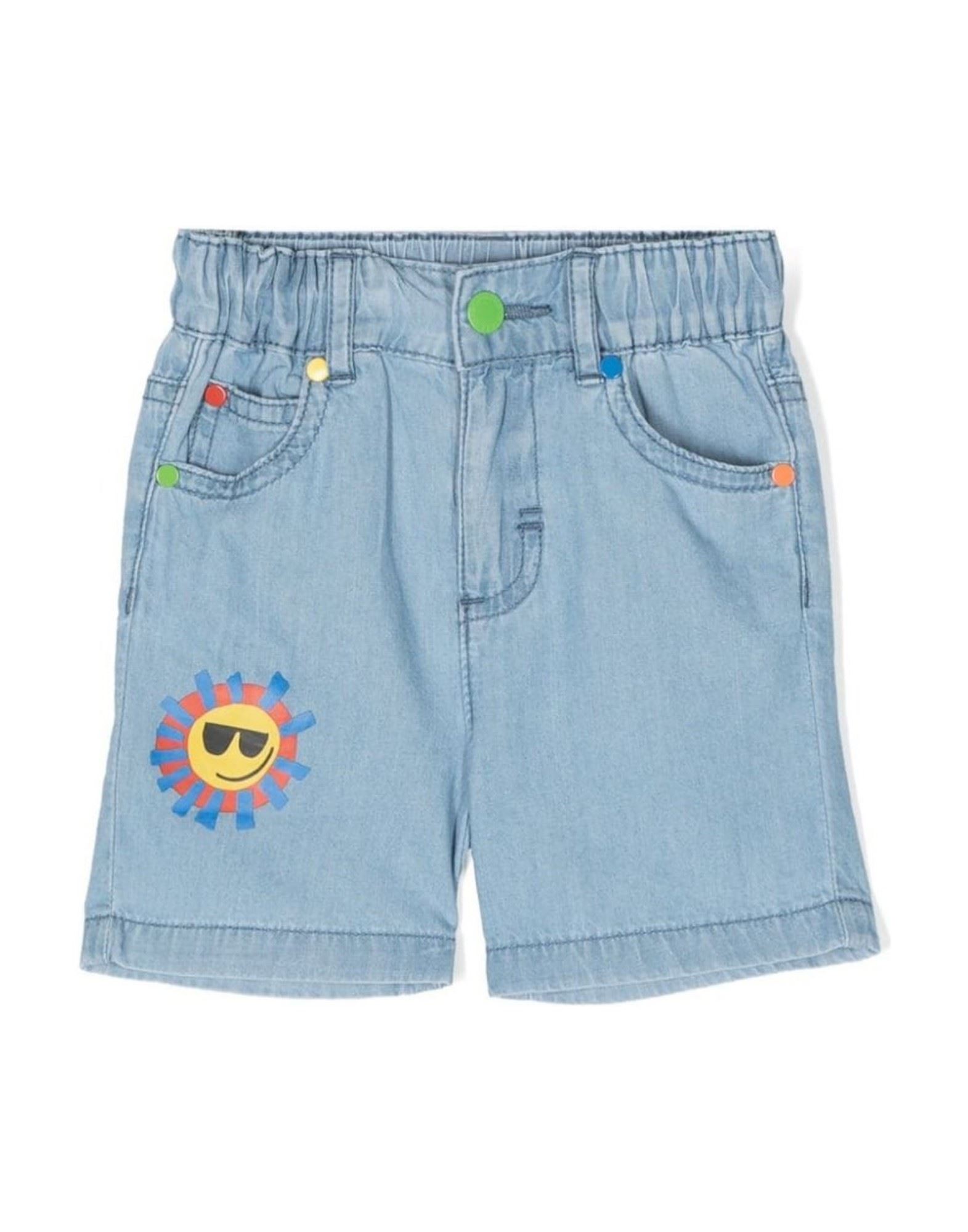 STELLA McCARTNEY KIDS BOTTOMWEAR Denim σορτς