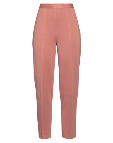 Shop Loro Piana Woman Pants Salmon Pink Size 8 Silk, Cotton