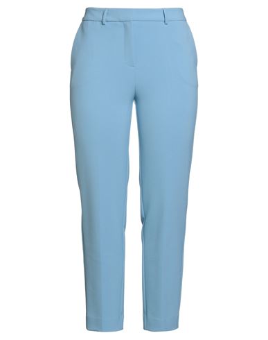 Simona Corsellini Woman Pants Light Blue Size 12 Polyester, Viscose, Cotton, Elastane In Blue