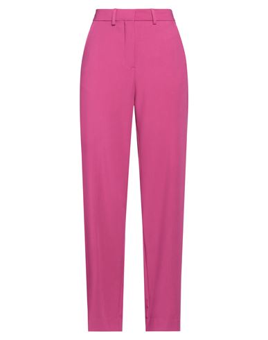 Shop Jjxx By Jack & Jones Woman Pants Fuchsia Size 30w-32l Recycled Polyester, Viscose, Elastane In Pink