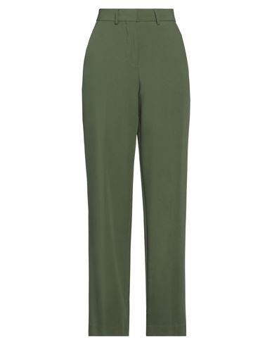Shop Jjxx By Jack & Jones Woman Pants Green Size 29w-32l Recycled Polyester, Viscose, Elastane
