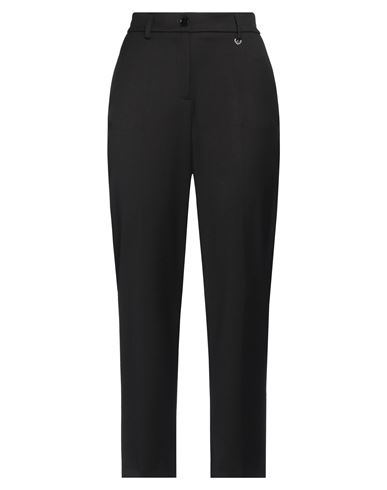 Shop Please Woman Pants Black Size M Polyester, Viscose, Elastane